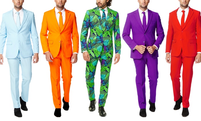 Up To 24% Off on OppoSuits Men's Slim Fit Suits | Groupon Goo