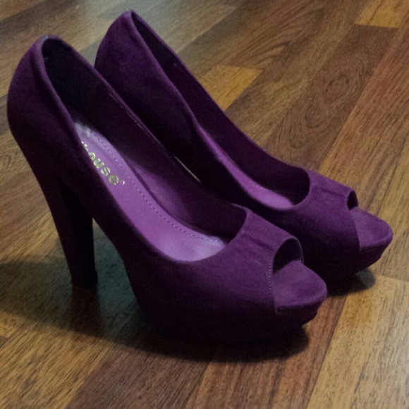 Shoes | Beautiful Dark Purple Pumps | Poshma
