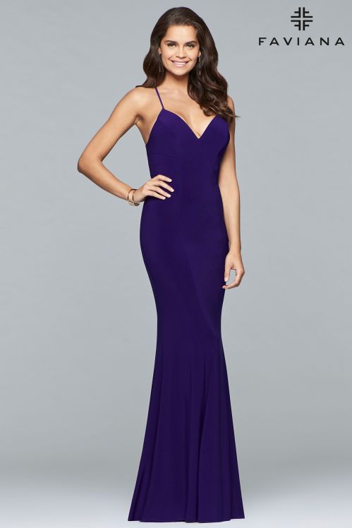 2019 Purple Prom Dresses - Short & Long Styles | Faviana | Favia