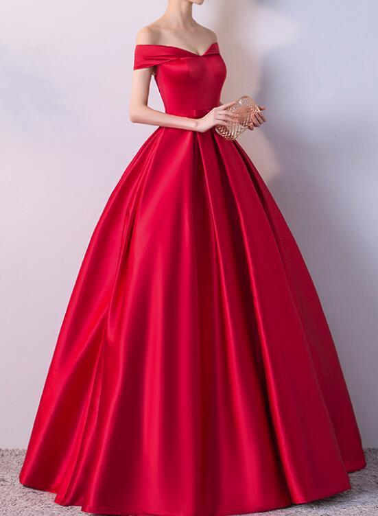 Pretty Red Party Dresses, Red Formal | BeMyBridesma