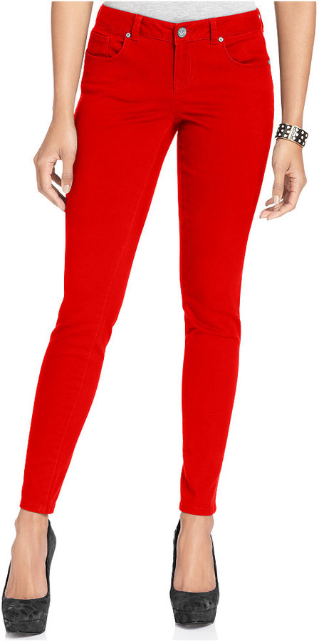 Style Co Low Rise Colored Skinny Jeans Only At Macys, $49 | Macy's .