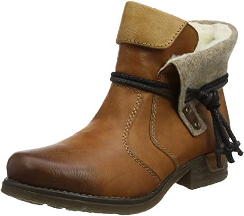 Amazon.com | Rieker Women's Fee 93 Boots | Ankle & Boot