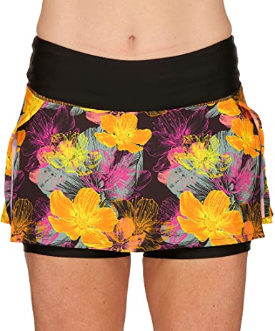 Amazon.com: SLS3 Womens Running Skirt with Shorts | Short Athletic .