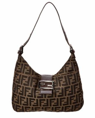 Here's a Great Price on Brown Zucca Canvas Shoulder Bag - Brown .