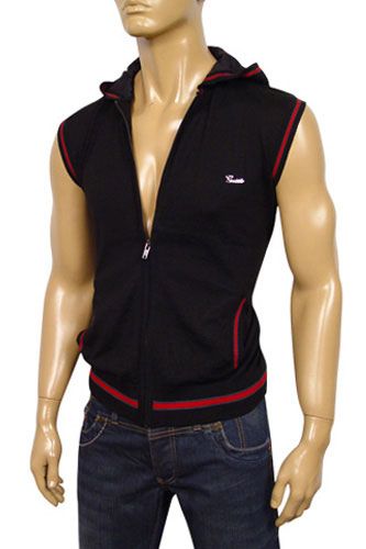 GUCCI Mens Sleeveless Hoodie | Designer outfits woman, Sleeveless .