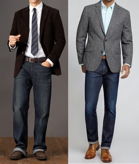 Sports Jacket and Jeans: A Man's Go-To Getup | Sports jacket with .