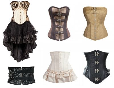 New Victorian Steampunk Corsets and Bel
