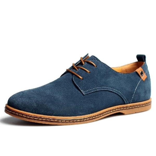 Shoes - Autumn and Winter Warm Breathable Men's Suede Shoes – Yoke