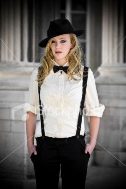 Unisex Fashion Trend: Suspenders | Suspenders fashion, Women .
