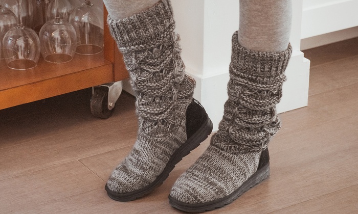 Up To 55% Off on Muk Luks Women's Sweater Boots | Groupon Goo