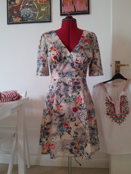 Sew Over It tea dress by sophia | Project | Sewing / Dresses .