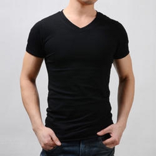 Mens V-Neck T-Shirts - Manufacturers, Suppliers & Exporters in Ind