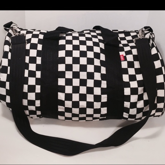 Vans Bags | Checkered Duffle Crossbody Bag | Poshma