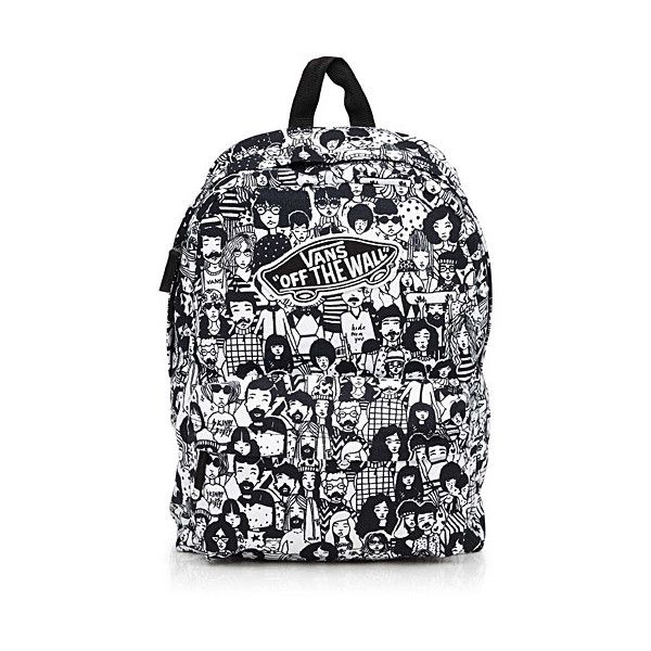 Vans One thousand and one faces backpack ($35) ❤ liked on .