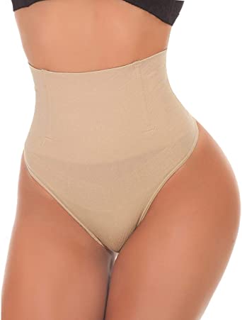 SEXYWG Women Waist Cincher Girdle Tummy Control Thong Panty .