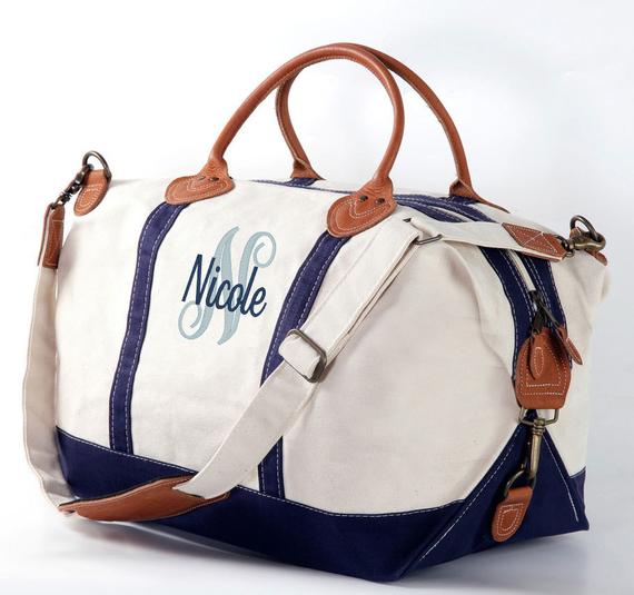 Overnight Bag Monogram Duffle Bag Weekender Bag Women Monogram | Et