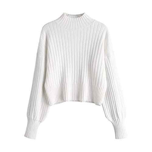 Cropped White Sweaters: Amazon.c