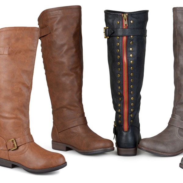 Up To 66% Off on Women's Knee-High Riding Boots | Groupon Goo