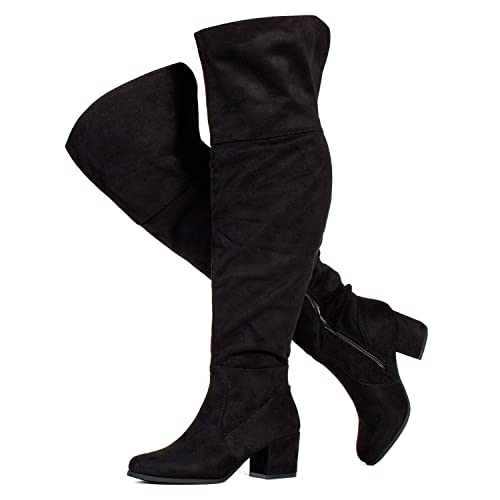 Over The Knee Boots Wide Calf: Amazon.c