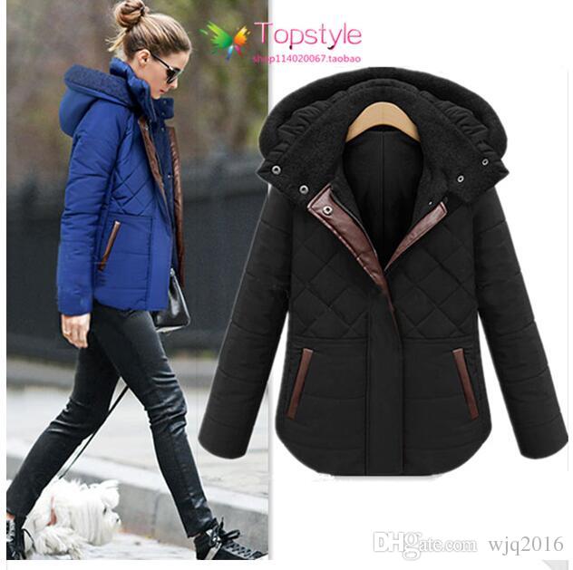 2016 Winter Coats Women Jackets Ladies Warm Jacket Coat Black .