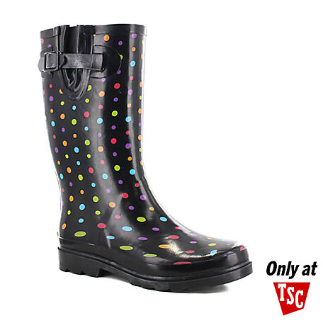 Western Chief Women's Ditsy Dot Rain Boot at Tractor Supply C
