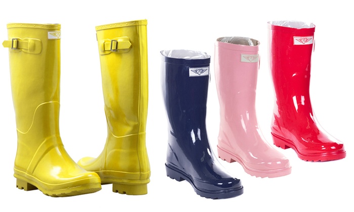 Up To 67% Off on Women's Rain Boots | Groupon Goo