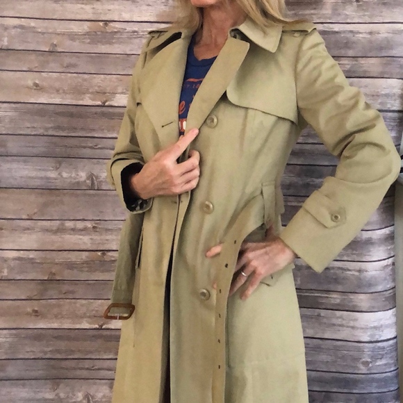 Burberry Jackets & Coats | Womens Trench Coat Vintage Long Nice .
