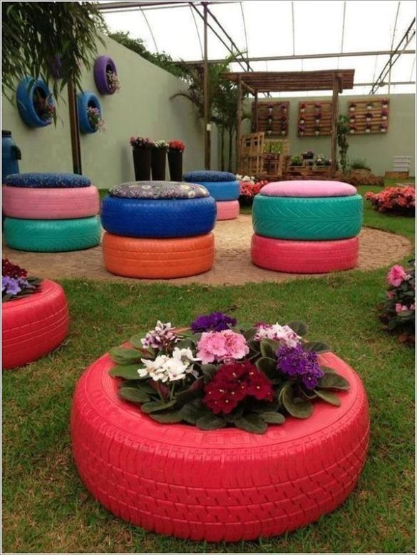 Creative Ways to Repurpose Tires in Your Garden