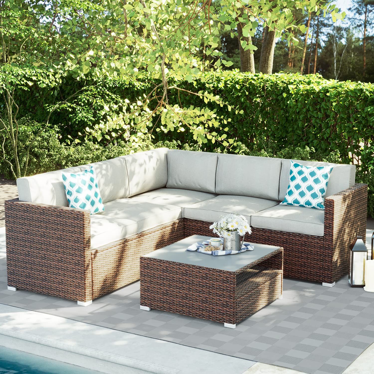 The Beauty and Durability of Resin Patio Furniture