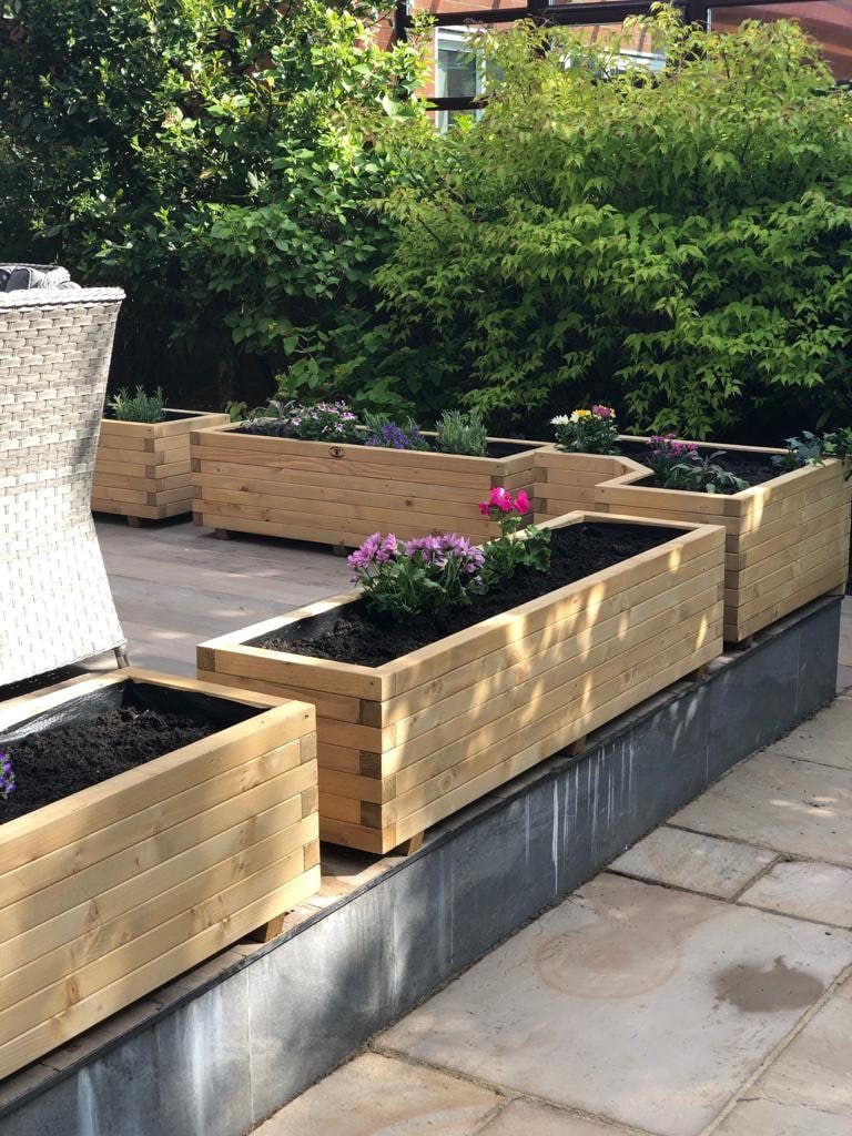 Enhance Your Garden with Beautiful Wooden Planters