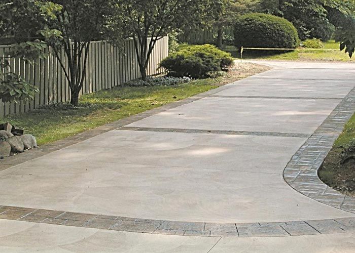 concrete driveways