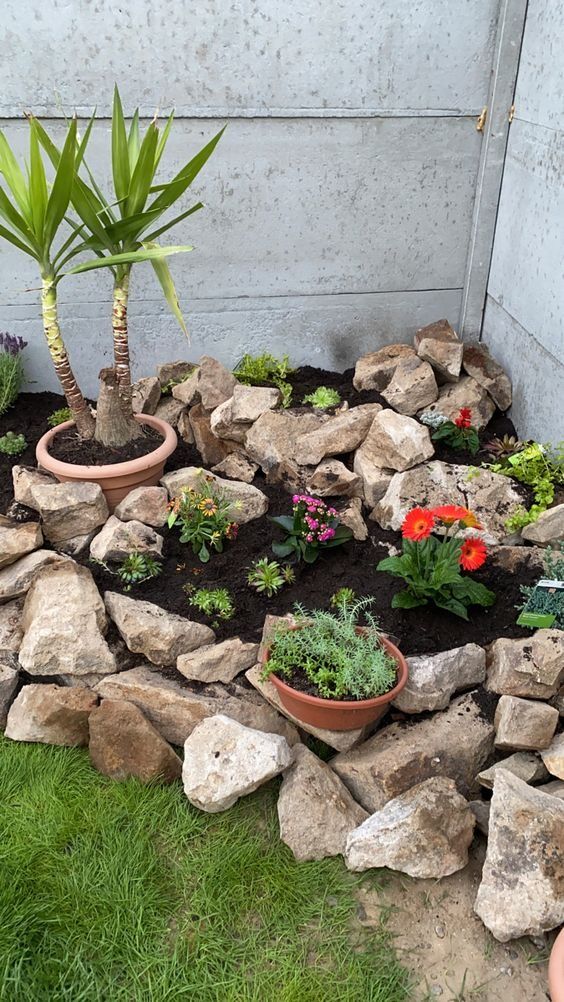 Creative Small Garden Rockery Inspiration for Your Outdoor Space