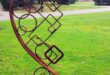 metal garden art