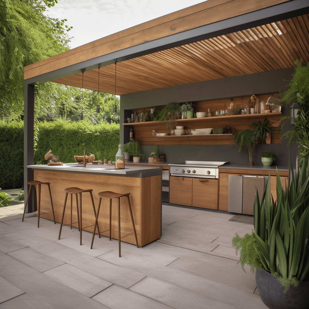 outdoor kitchen ideas patio