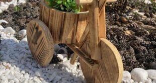 wooden garden planters