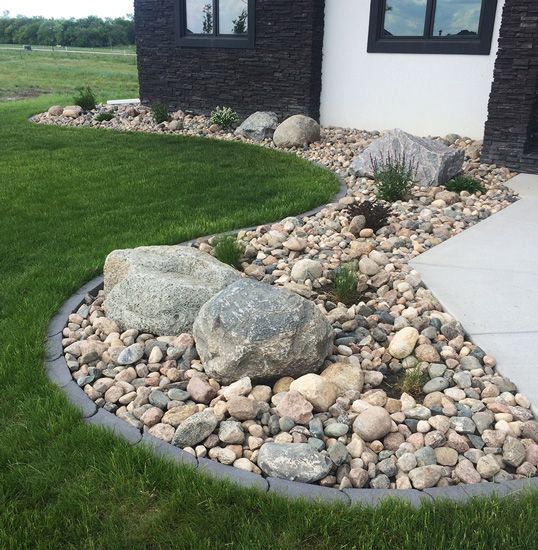 landscaping river rock