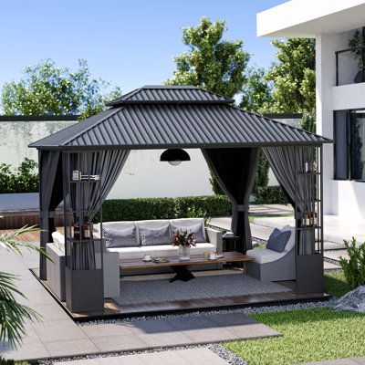 The Beauty and Functionality of Metal Gazebos