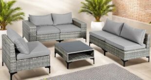 wicker patio set