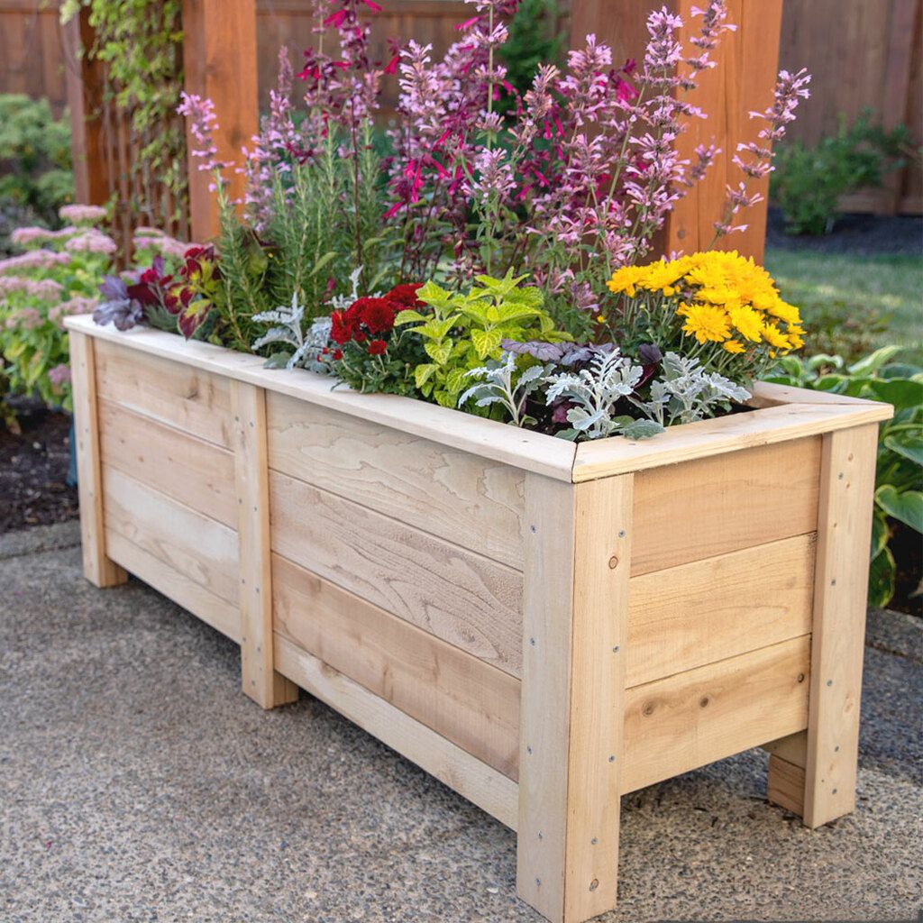 The Beauty of Wooden Garden Planters