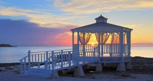 white gazebo