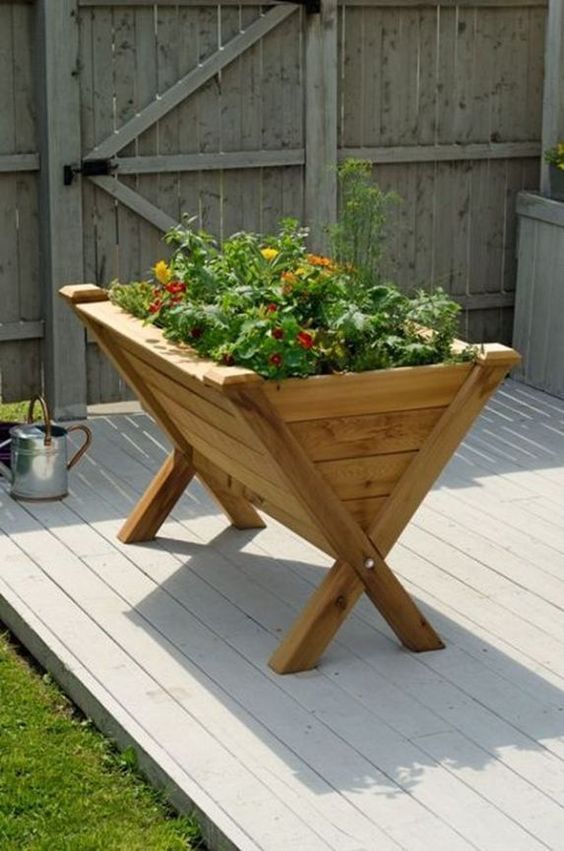 The Beauty of Wooden Garden Planters