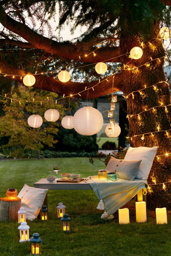 backyard lighting