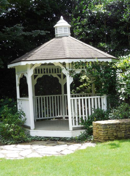 Elegant White Gazebo: A Timeless Addition to Your Outdoor Space