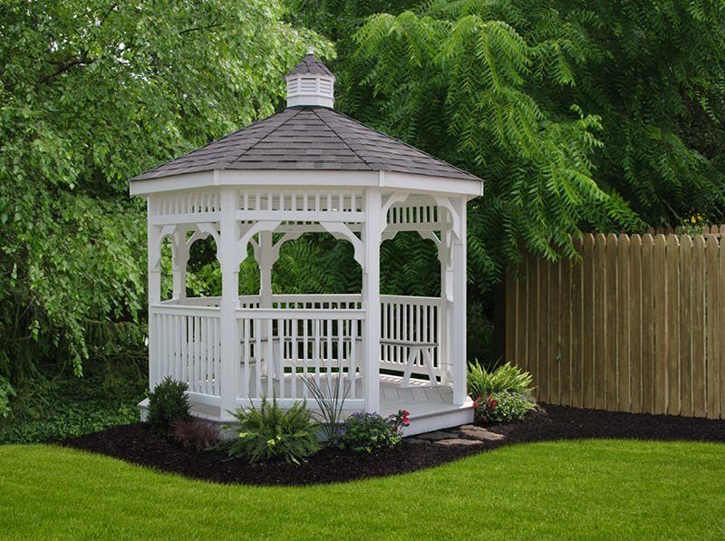 Elegant White Gazebo: A Timeless Addition to Your Outdoor Space