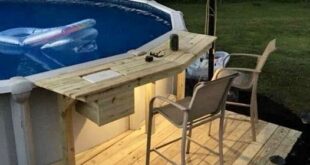 cheap pool deck ideas