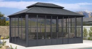 screened gazebo