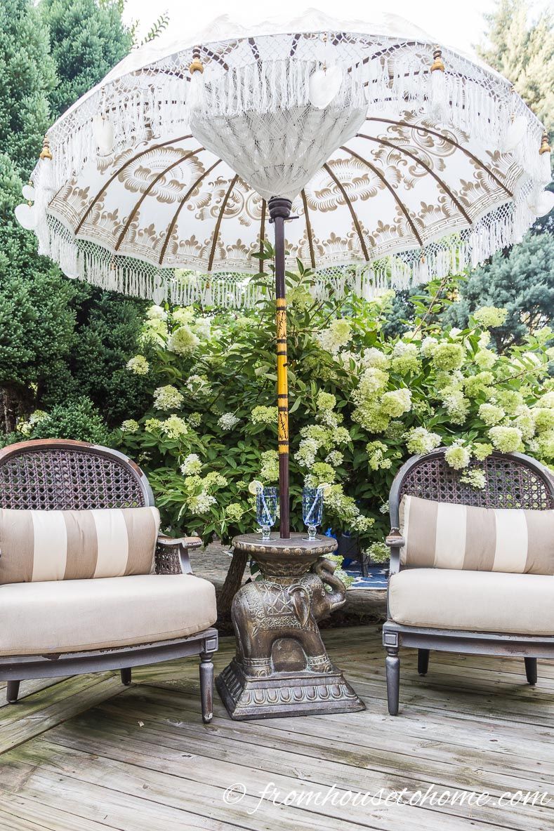 Enhance Your Outdoor Space with a Stylish Garden Umbrella