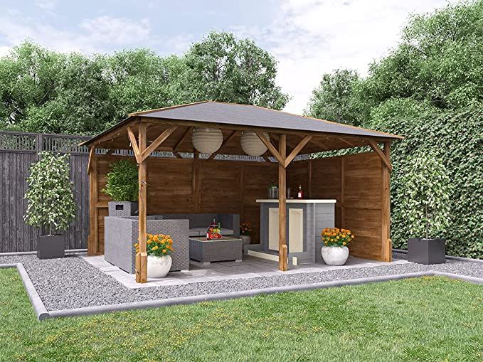A Beautiful Addition to Your Outdoor Space: The Timeless Beauty of a Wooden Gazebo