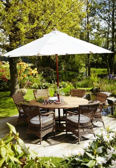 A Beautiful Outdoor Table for Gatherings