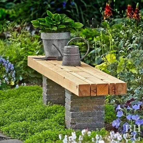 A Charming Addition for Your Outdoor Space: The Petite Garden Bench